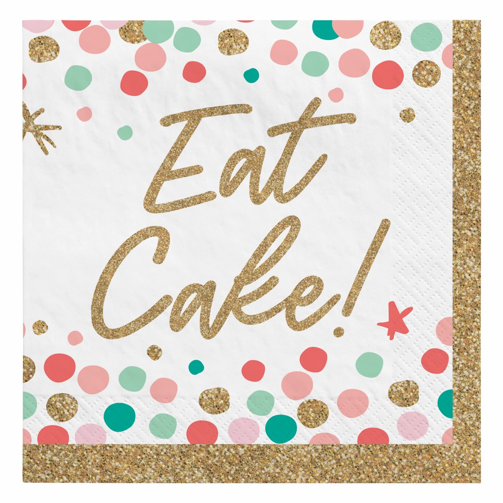 Wish Big Birthday Beverage Napkins -36ct