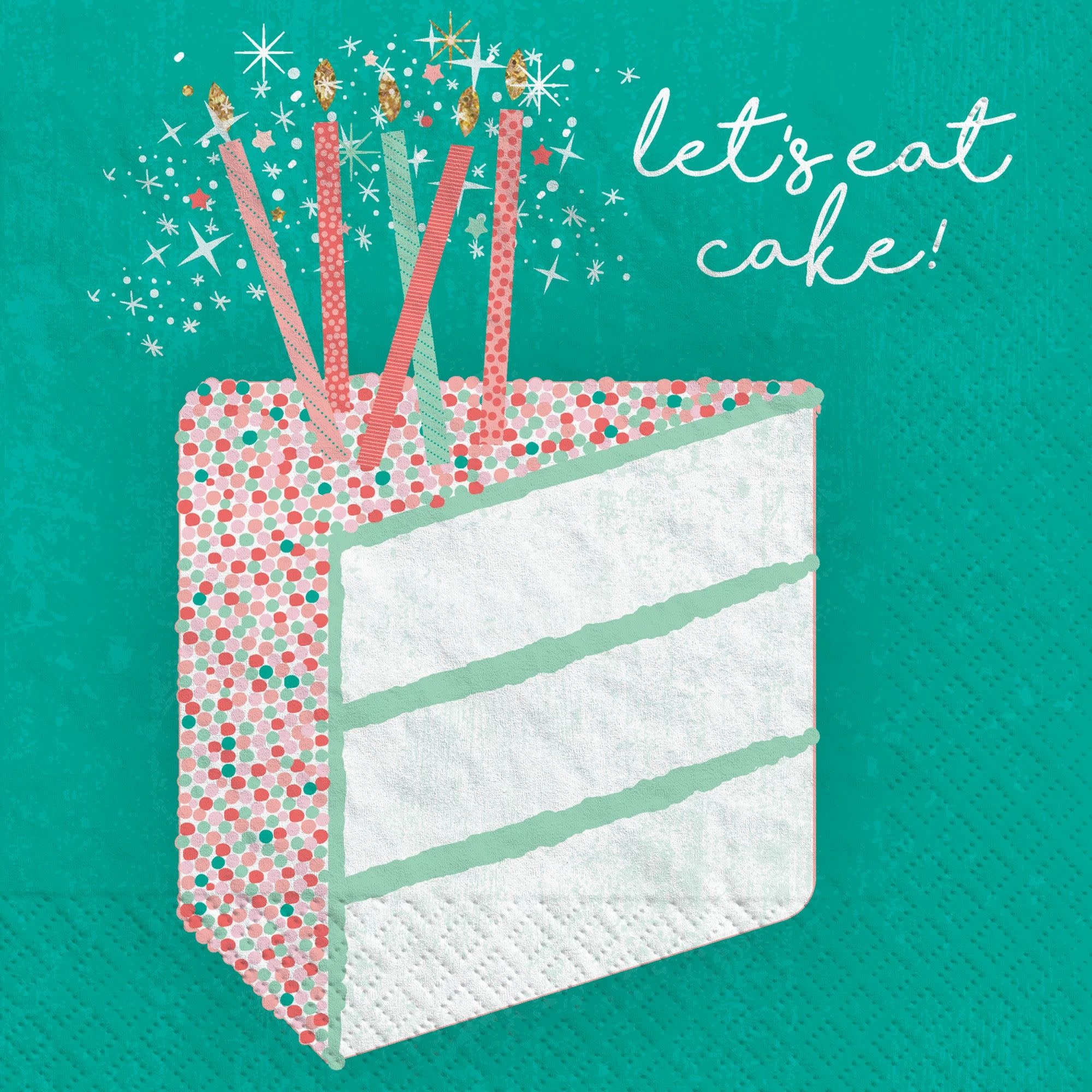 Happy Cake Day Beverage Napkins -16ct