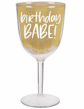 Happy Cake Day Wine Goblet