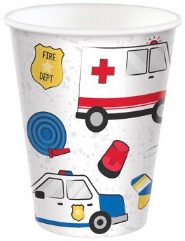 First Responders Cups, 9 oz. -8ct