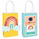 Retro Rainbow Create Your Own Bags -8ct