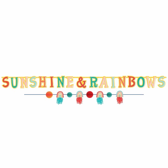 Retro Rainbow Banner Kit