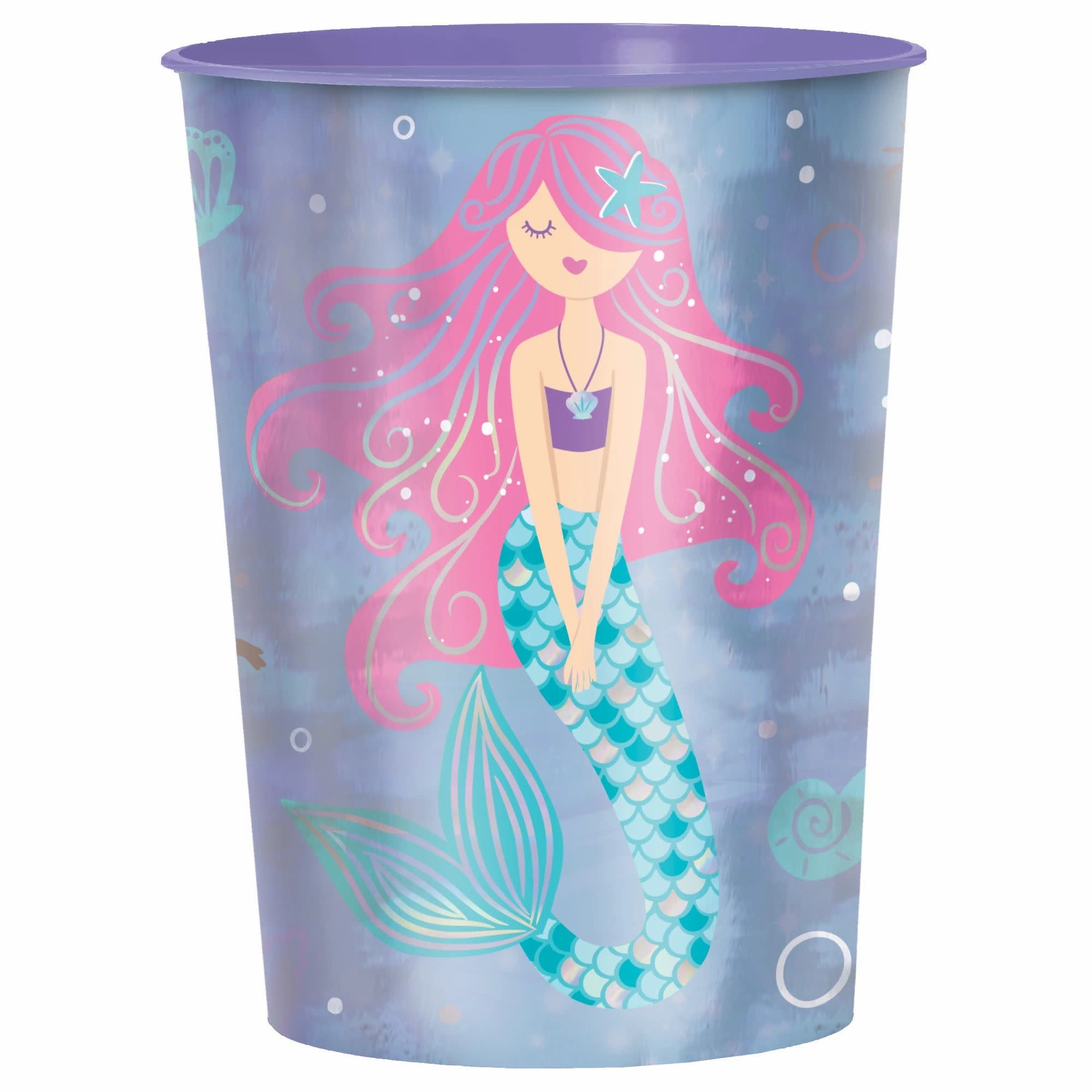 Shimmering Mermaids Favor Cup -16oz
