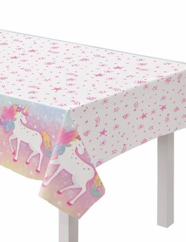 Enchanted Unicorn Plastic Table Cover