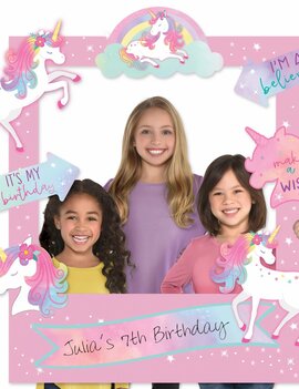 Enchanted Unicorn Customizable Photo Frame