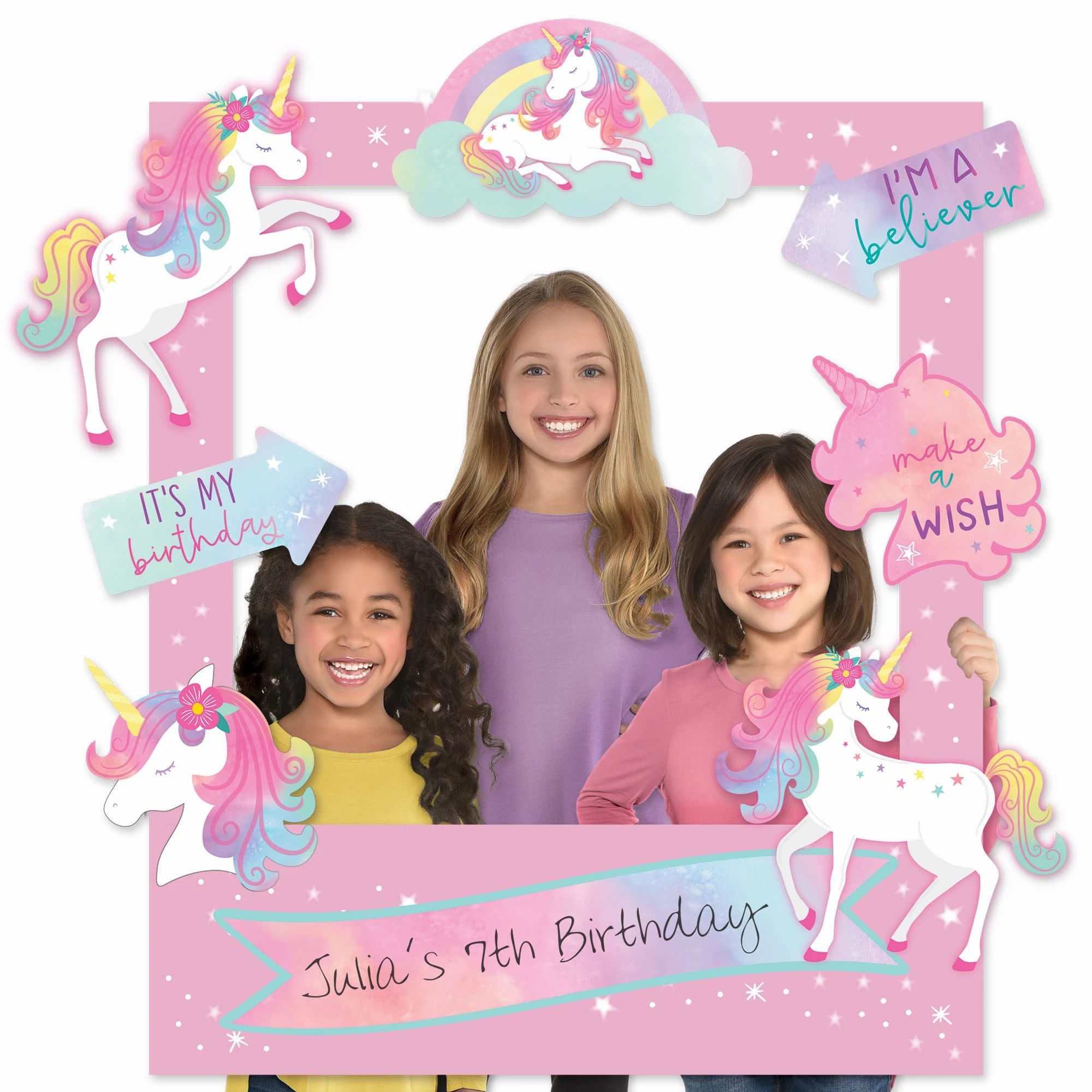 Enchanted Unicorn Customizable Photo Frame