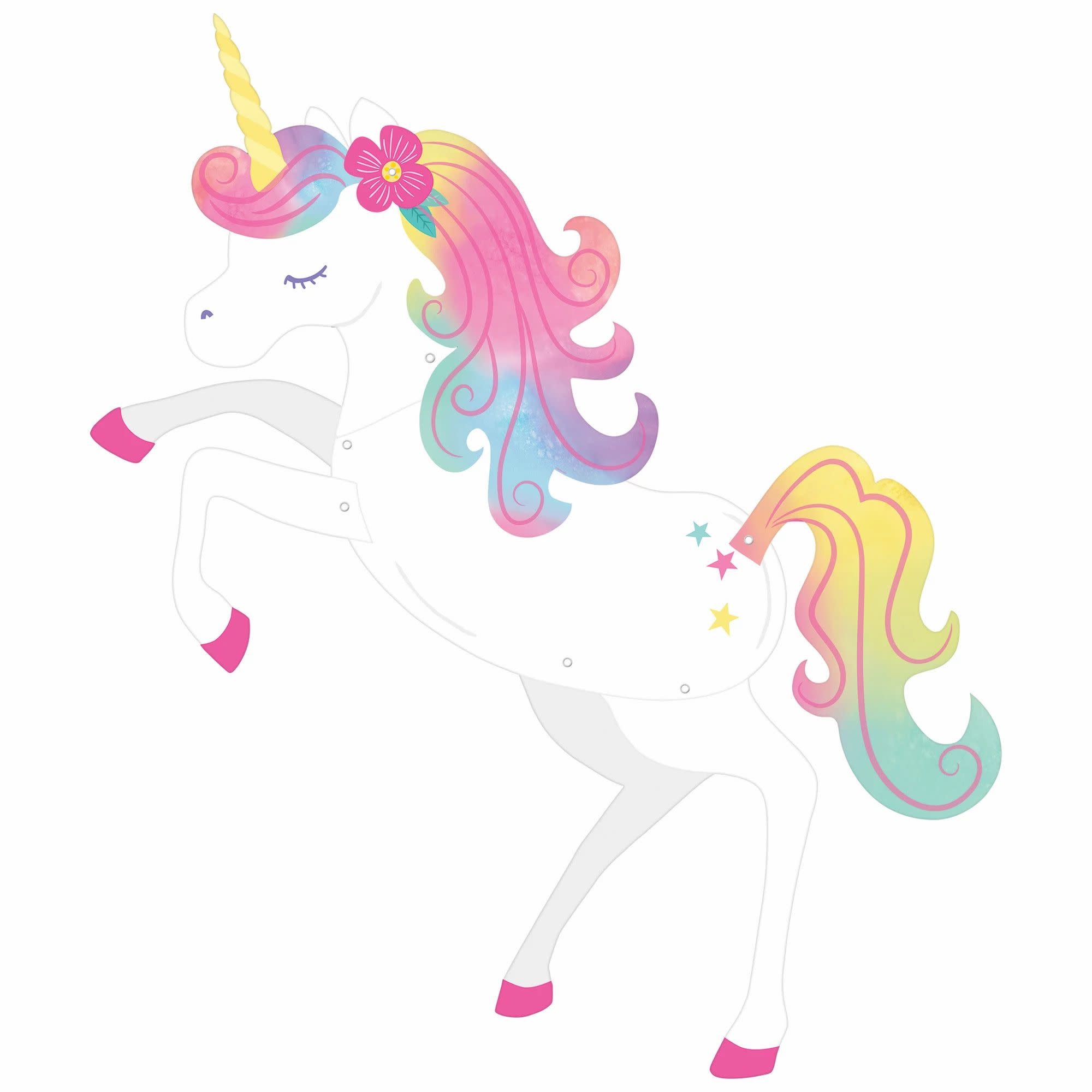 Enchanted Unicorn Jointed Cutout