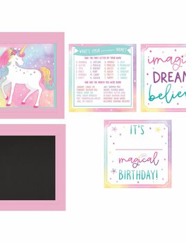 Enchanted Unicorn Customizable Sign
