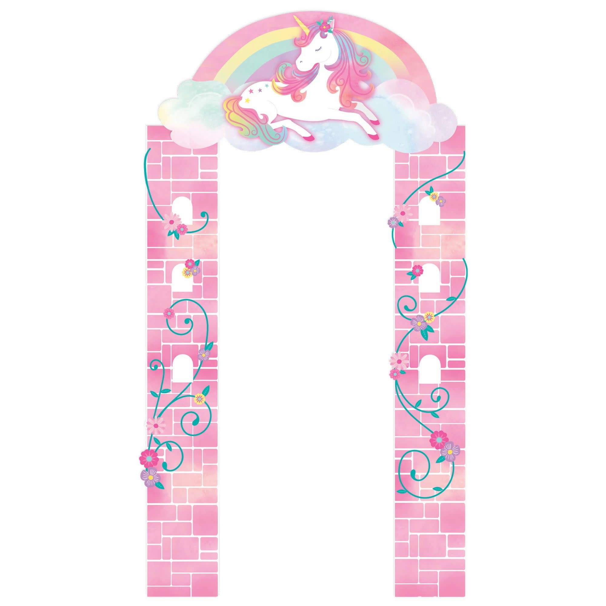 Enchanted Unicorn Deluxe Doorway Entry