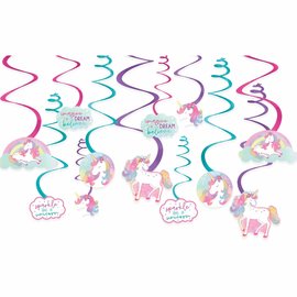 Enchanted Unicorn Swirls -12ct