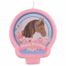 Saddle Up Birthday Candle