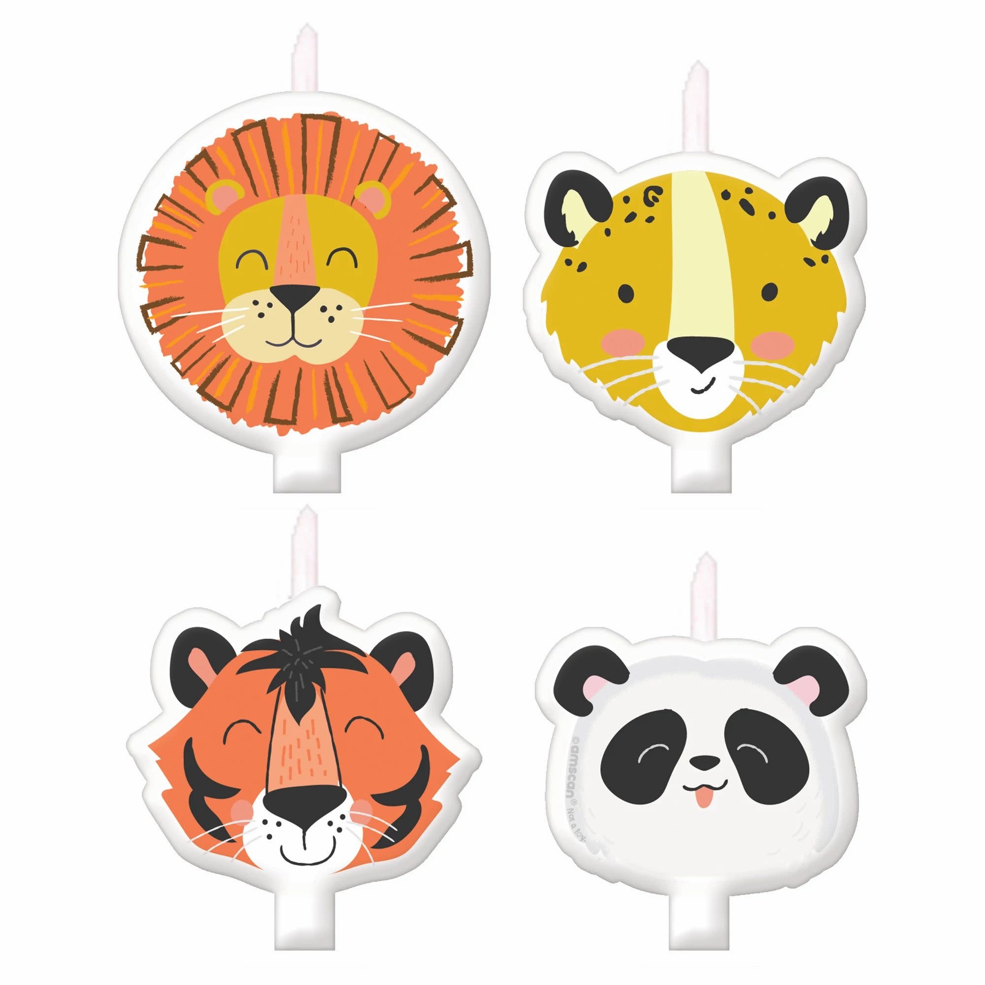 Get Wild Birthday Birthday Candle Set