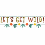 Get Wild Birthday Banner Kit