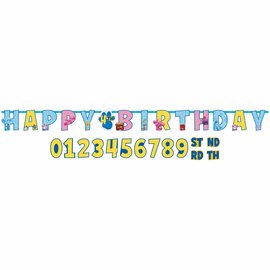 Blues Clues Jumbo Add An Age Letter Banner