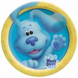 Blues Clues 9" Round Plates -8ct