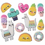 Llama Puffy Stickers