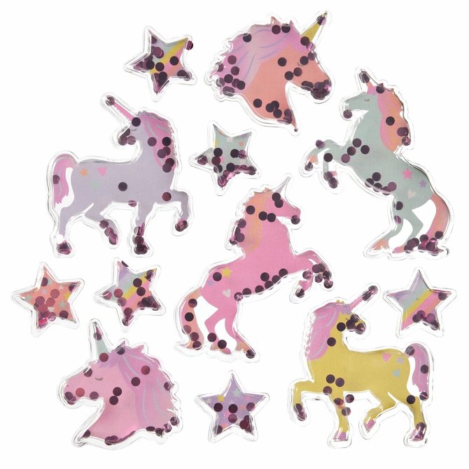 Unicorn Shaker Stickers
