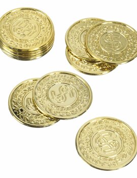 Gold Coins High Count Favor -100ct
