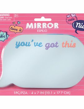 Word Bubble Locker Mirror