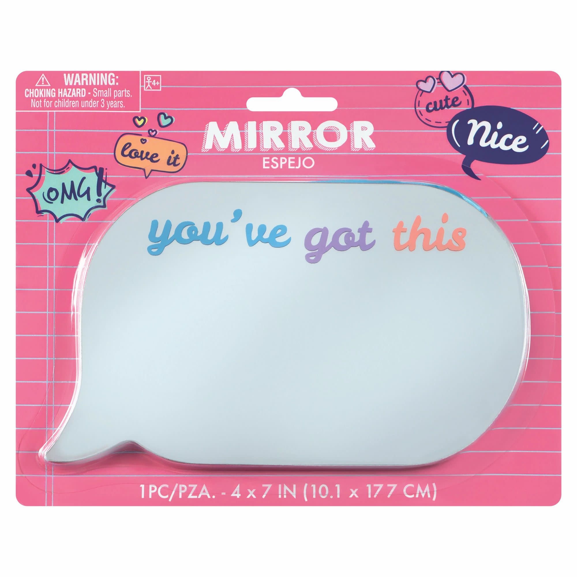 Word Bubble Locker Mirror