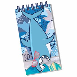 Shark 3-Tiered Spiral Notebook