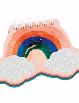 Rainbow Spiral Notebook -4 1/2" x 7 1/2"