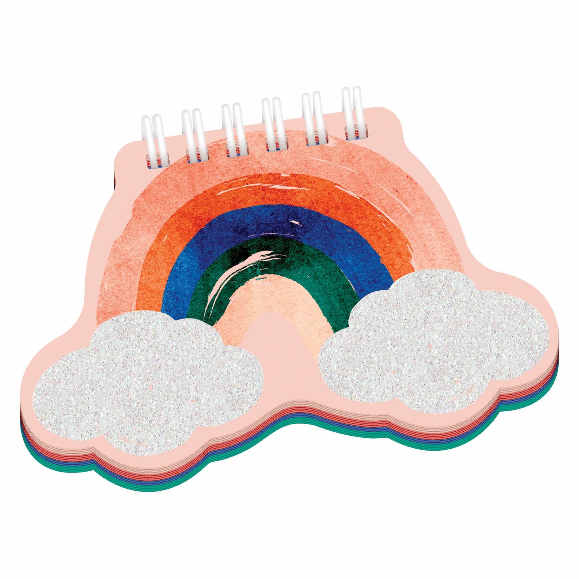 Rainbow Spiral Notebook -4 1/2" x 7 1/2"