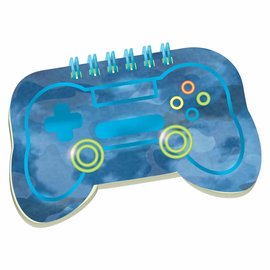 Game Controller Spiral Notebook -4 1/2" x 7 1/2"