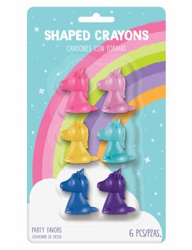 Unicorn Shaped Crayons