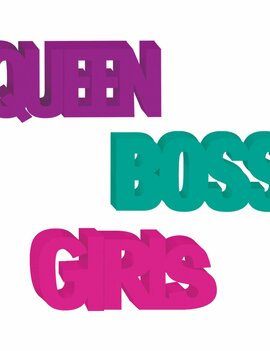 Jumbo Word Erasers - Girl