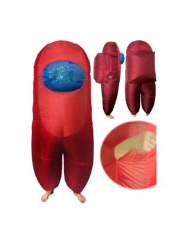 SUS Crew (Among Us) Inflatable Child One Size RED (#430)