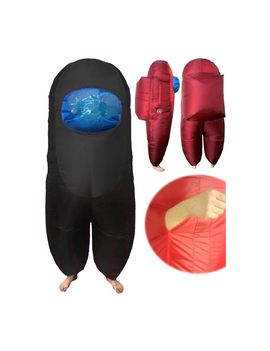 SUS Crew (Among Us) Inflatable Child One Size BLACK (#430)