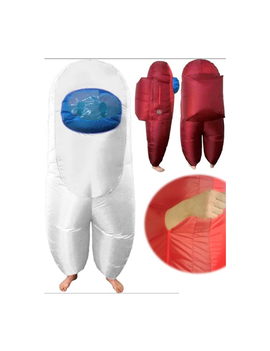 SUS Crew (Among Us) Inflatable Child One Size WHITE (#430)