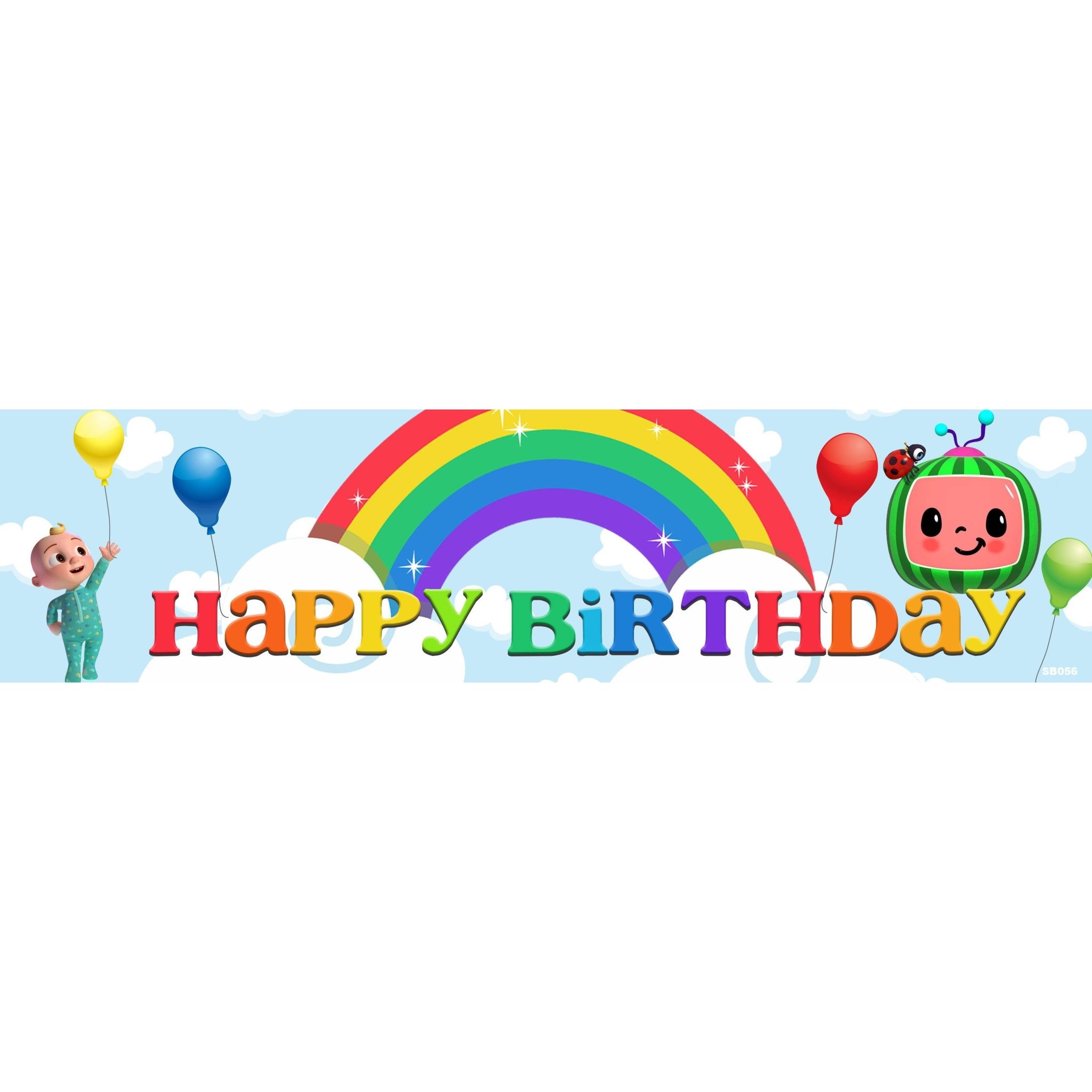 Melon Birthday Banner