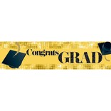 Congrats Grad Banner - Yellow