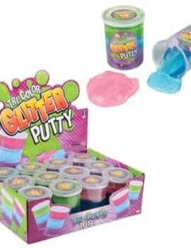 Tri Color Glitter Putty
