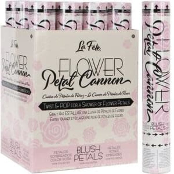 Flower Petal Cannon - 12" Blush