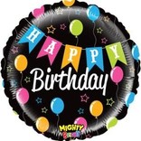 Mighty Banner Birthday Balloon - 21"