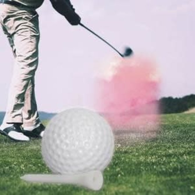 Gender Reveal Golf Balls - Girl