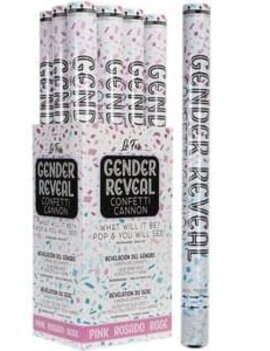 24" Gender Reveal Confetti Cannon - Pink