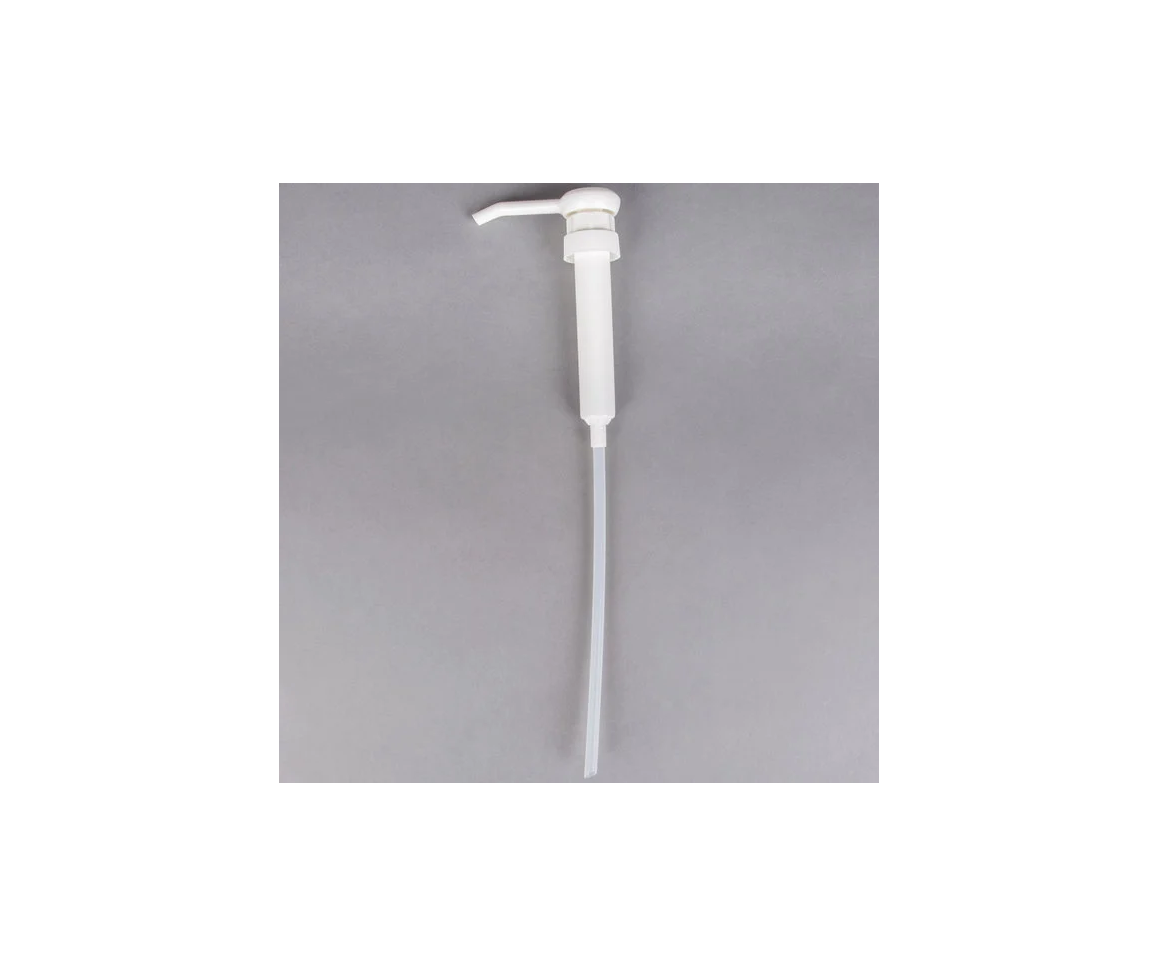 11" 1 oz. Plastic Pump Dispenser for 1 Gallon Plastic Bottles