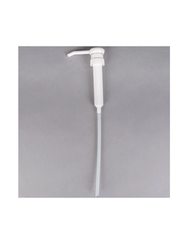 11" 1 oz. Plastic Pump Dispenser for 1 Gallon Plastic Bottles