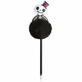 Halloween Puffy Topped Pens - Skeleton