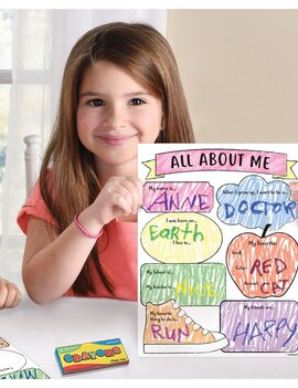 Back To School All About Me Activity Sheets