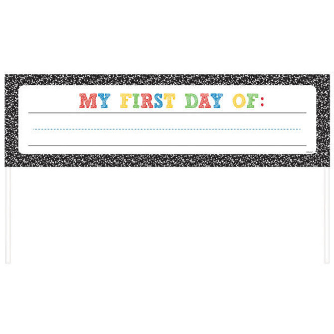 Back to School Roll Up Personalized Banner