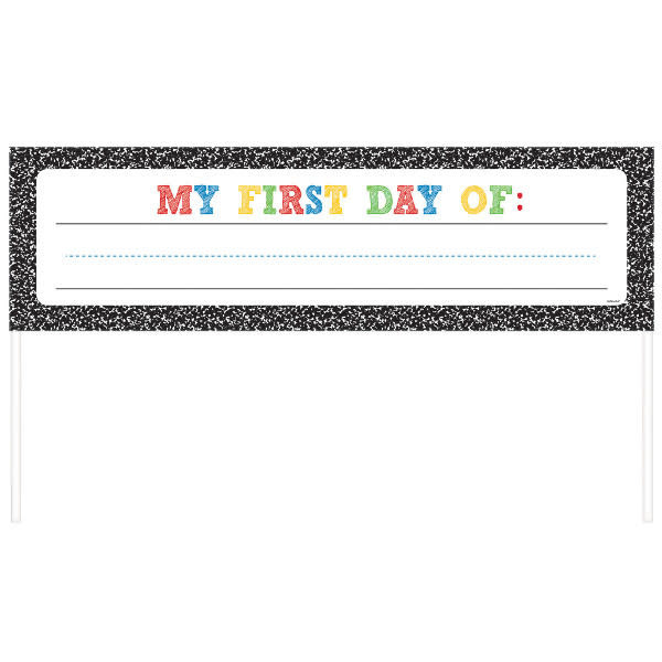 Back to School Roll Up Personalized Banner