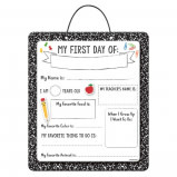 My First Day of School Photo Prop