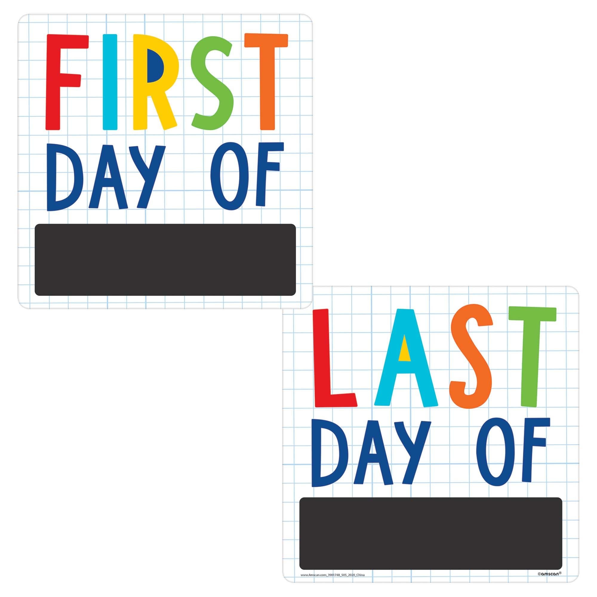 Photo Prop - First/Last Day Of School