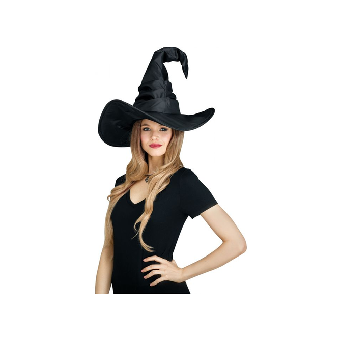 Edoneery 8 Piece Halloween Witch Hat Witch Costume Accessory for Halloween Christmas Party Black 