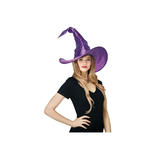 Curved Purple Witch Hat